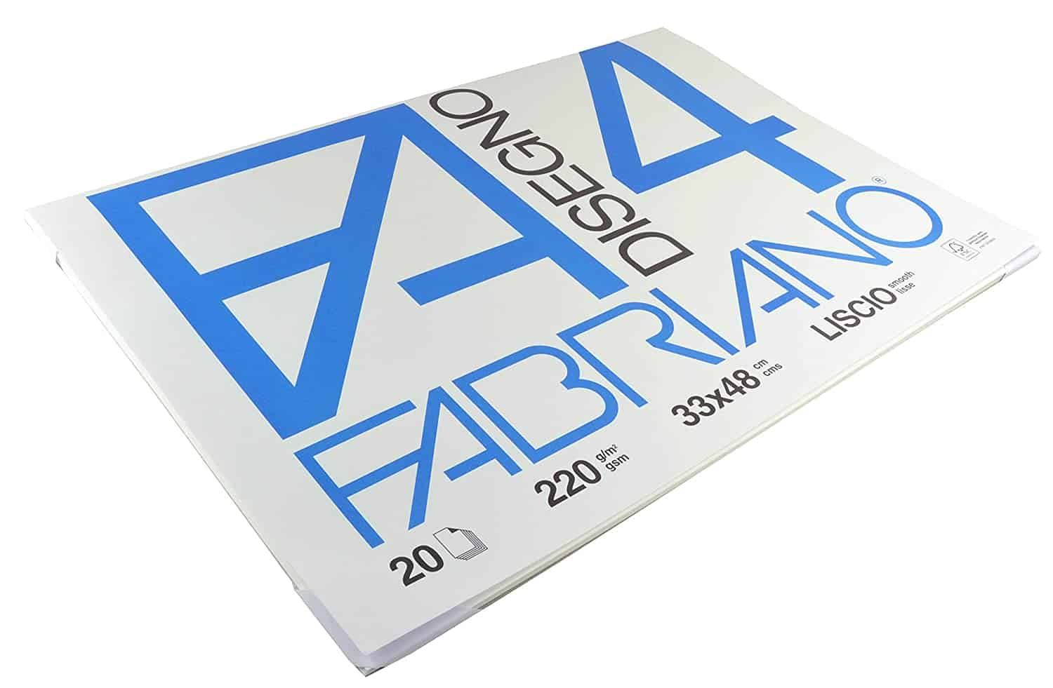 Fabriano - Album da disegno F4 LISCIO 33x48cm - 47218 - Villa Varese
