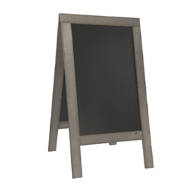 SECURIT - Lavagna Nature 131x72,7x72cm legno grigio SANDWICH Securit -  Villa Varese